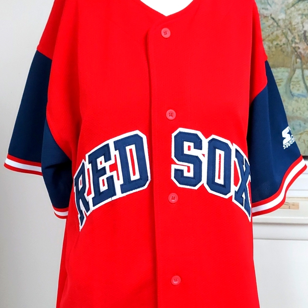 Vintage Boston Red Sox Starter Button Down Jersey